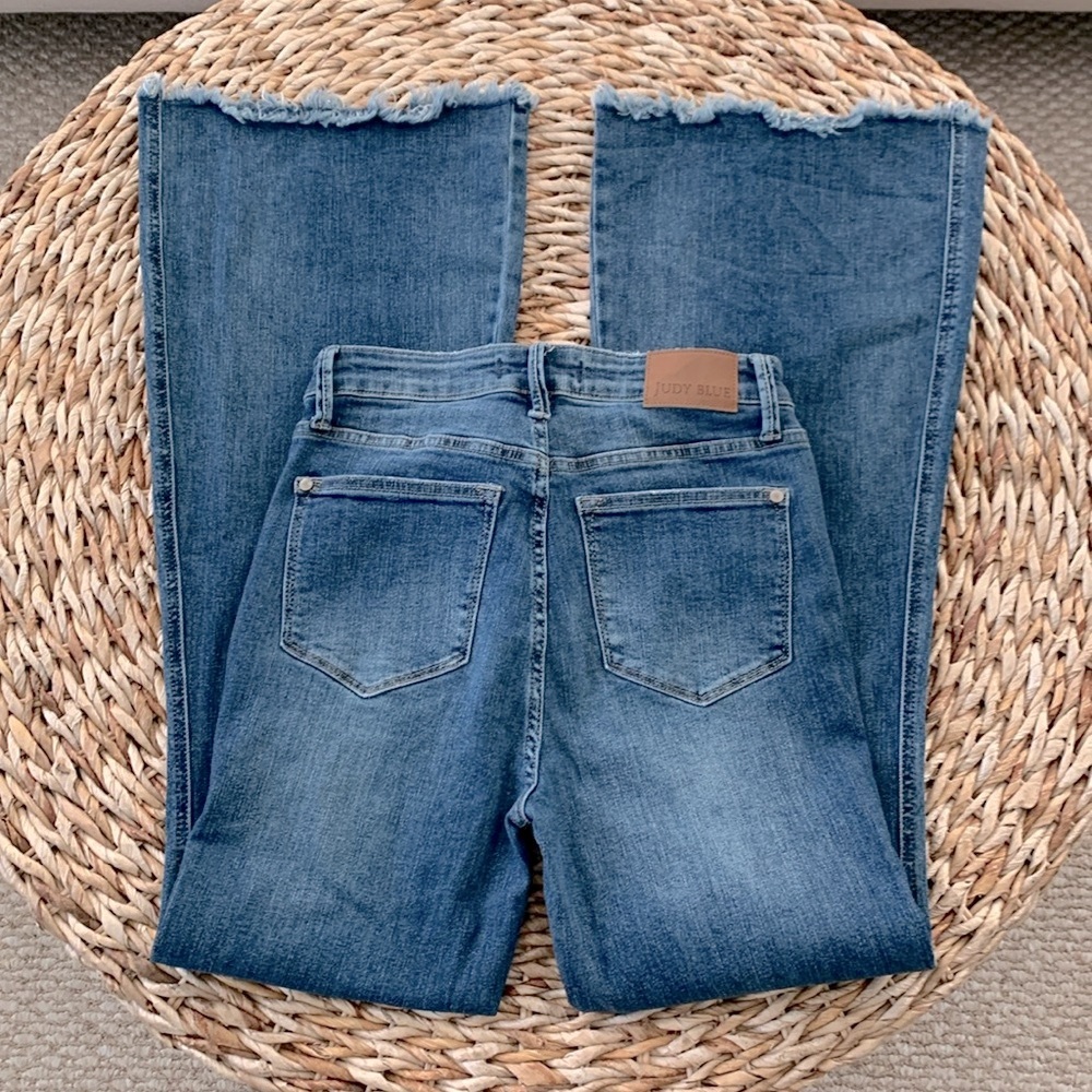 Judy Blue Miley High Waist Wide Flare - Picture 8 of 16